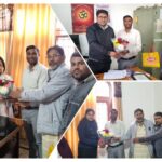 कलियर मेडिकल एसोसिएशन के अध्यक्ष डॉक्टर शहजाद ने साथियों संघ की ड्रग्स इंस्पेक्टरों से शिष्टाचार भेंट