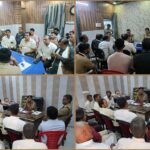 मुहर्रम को शांतिपूर्ण और सौहार्दपूर्ण माहौल में मनाने की अपील, बहादराबाद पुलिस ने ताज़िया कमेटियों व ग्रामीणों के साथ की अहम बैठक